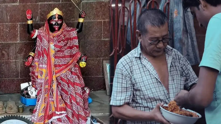 भारत के इस मंदिर में अनोखा प्रसाद, चाइनीज काली मंदिर में चढ़ाया जाता है नूडल्स-मोमोस