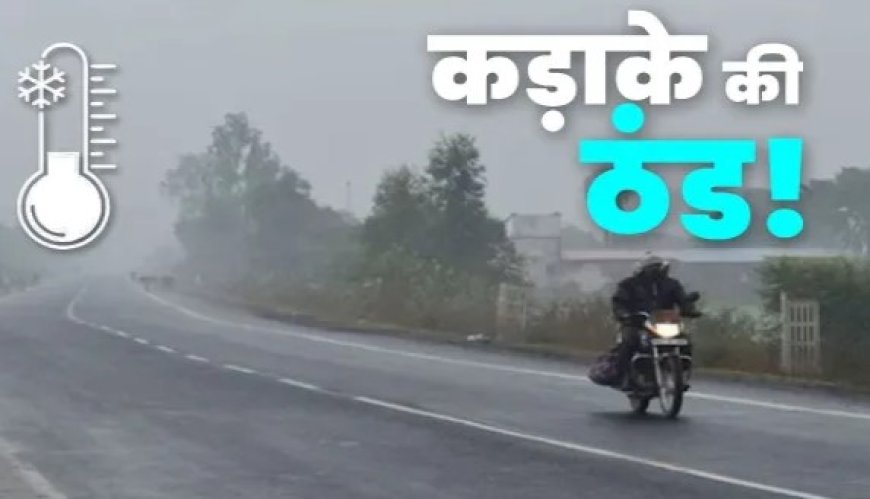 उत्तर की ठंडी हवाओं से ठिठुरा एमपी,शीतलहर की संभावना