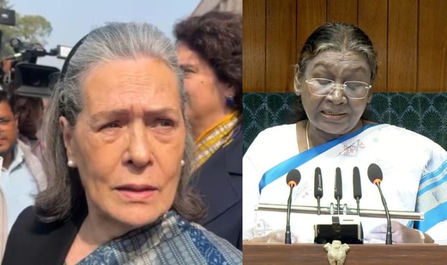 राष्ट्रपति को पुअर लेडी बोलकर फंसी सोनिया गांधी