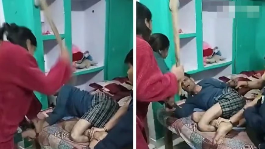 मुरैना: बेटियों ने पिता पर बरसाए डंडे मौत के घाट उतारा, मां ने भी दिया साथ
