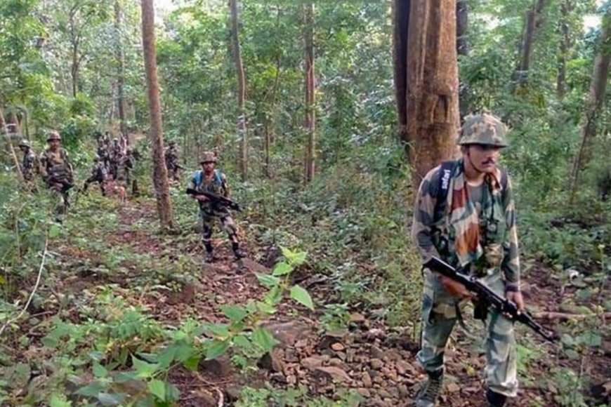 नक्सलियों के खिलाफ सुरक्षाबलों का ऑपरेशन जारी 