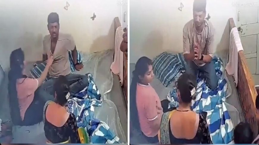 मध्यप्रदेश: बर्बरता से महिला ने की अपने पति की पिटाई