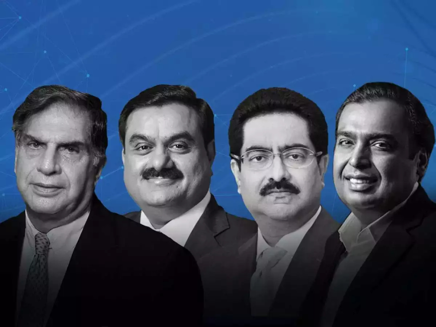 शेयर बाजार में भारी गिरावट, अडानी, अंबानी, टाटा सबके शेयर गिरे 