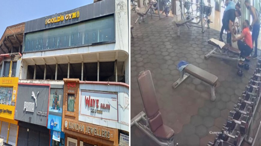 जिम में एक्सरसाइज कर रहा था शख्स...अचानक आ गई मौत...