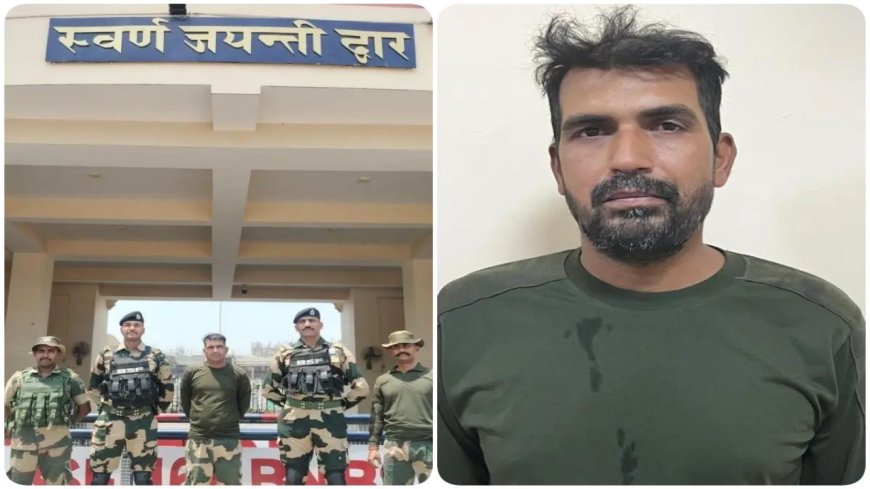 पाकिस्तान से रिहा हुए बीएसएफ जवान पूर्णम कुमार 