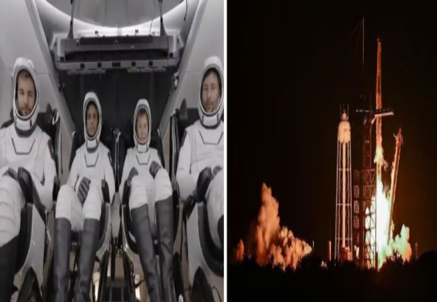  AX-4 मिशन: लॉन्च के आठ मिनट बाद धरती पर वापिस लौटा फाल्कन 9 रॉकेट