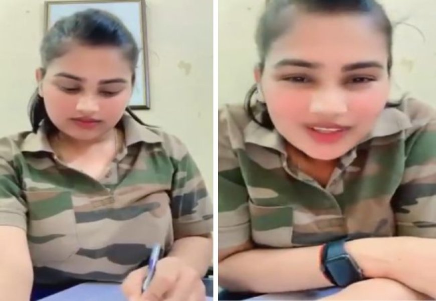 महिला थानेदार की बढ़ी मुश्किलें, वर्दी में बनाई रील, डीआईजी ने जारी किया आदेश 